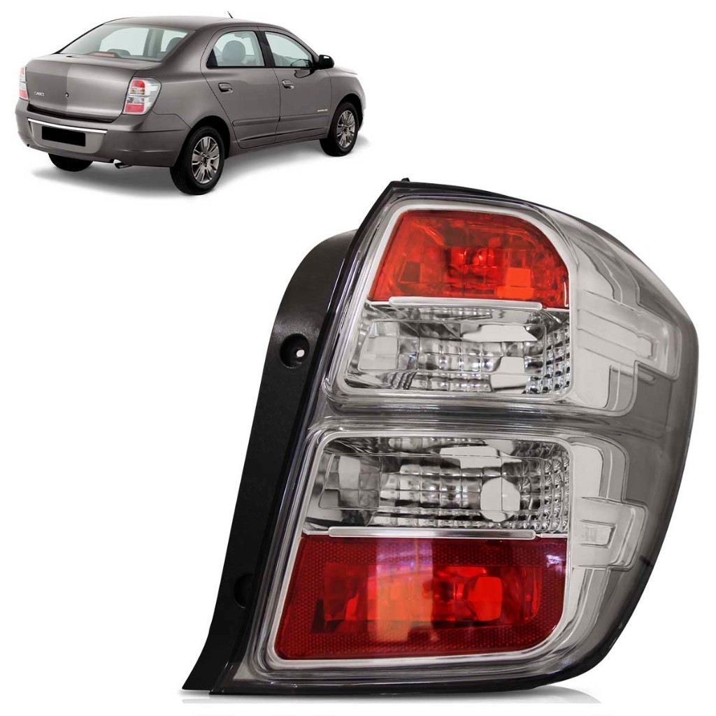 Lanterna Traseira Cobalt 2012 2013 2014 2015 Fumê Lente Lisa Acrilico em Oferta na Shopee