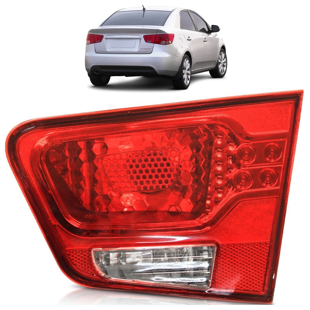 Lanterna Traseira Cerato 2009 2010 2011 Tampa Porta Malas Bicolor - Spare Parts and Accessories for Vehicles