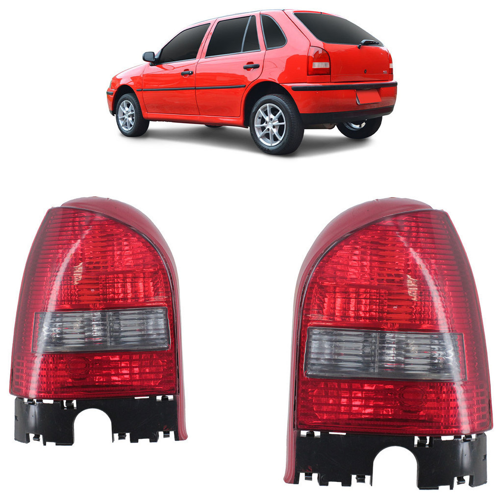 Lanterna Traseira Gol G3 1999 2000 2001 2002 2003 2004 2005 Fumê em Oferta na Shopee