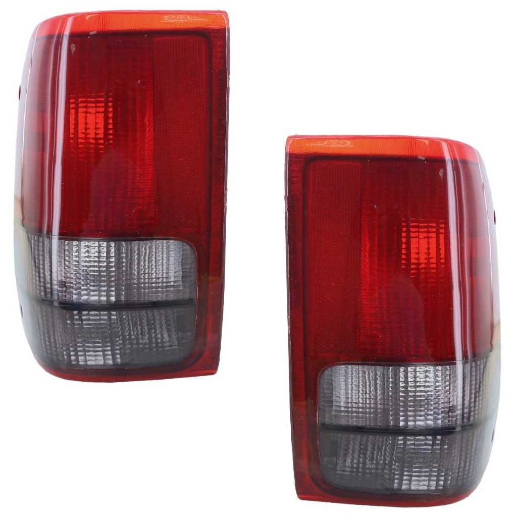 Detalhes do Lanterna Traseira Ranger 1993 1994 1995 1996 1997 Bicolor Ré Fumê