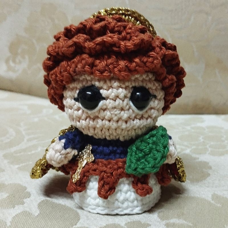 MINI SANTINHO SANTO EXPEDITO AMIGURUMI CROCHÊ