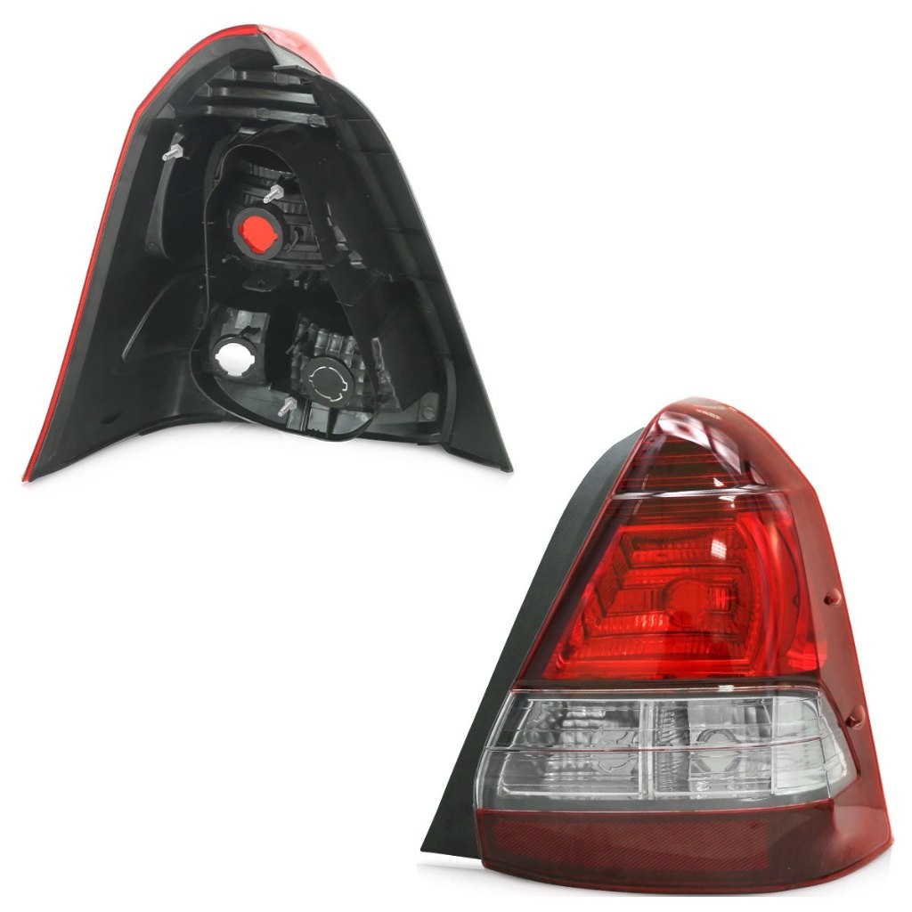 Par Lanterna Traseira Etios Sedan 2018 2019 2020 2021 2022 2023 Bicolor Fumê — imagem 2 de 2