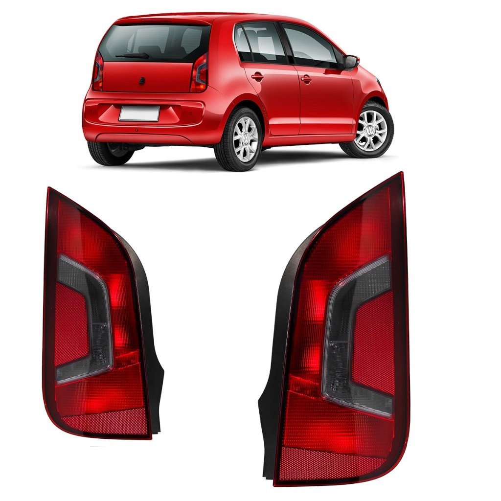 Par Lanterna Traseira Up! Cross 2014 2015 2016 2017 Fumê Lente Lisa Acrilico em Oferta na Shopee