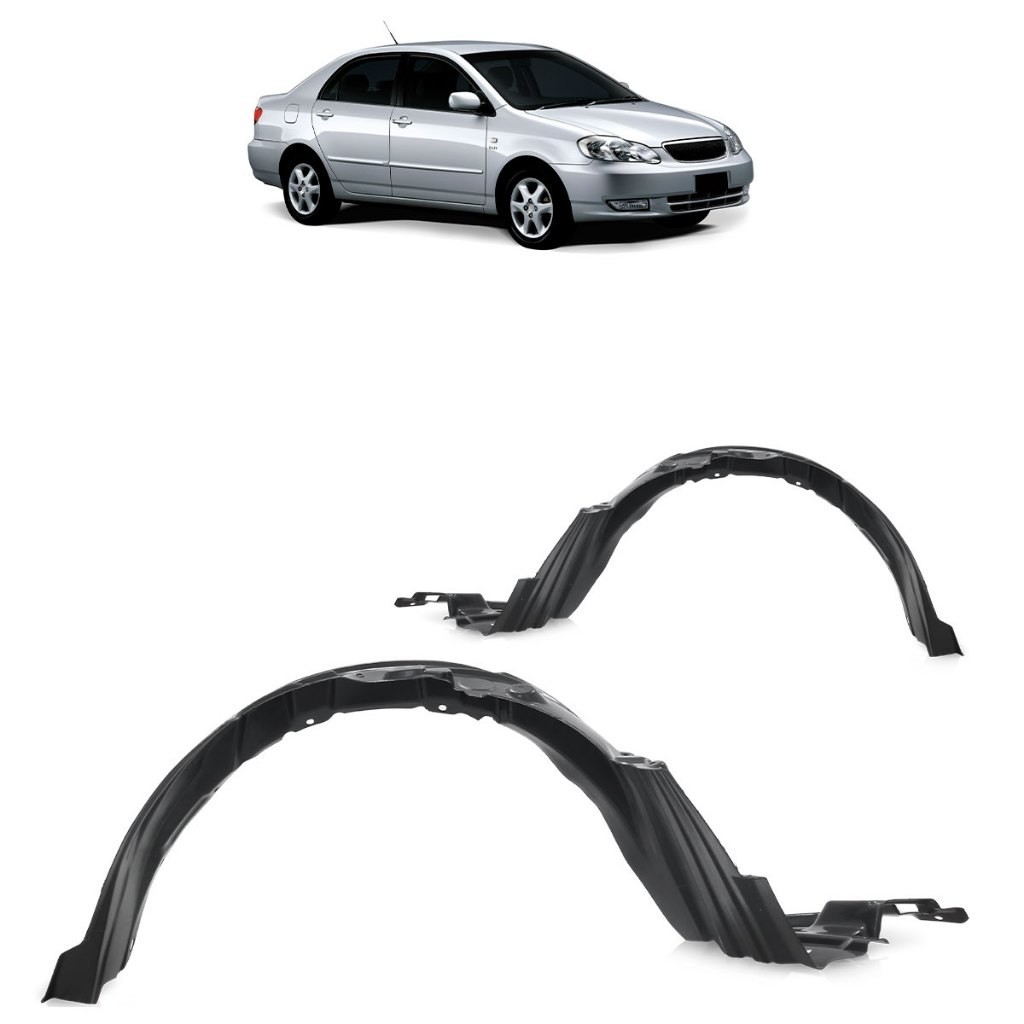 Parabarro Dianteiro Corolla 2003 2004 2005 2006 2007 Preto em Oferta na Shopee