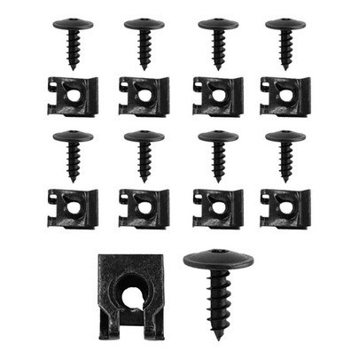 Pct 20 Pcs Presilha Parachoque Parabarro  Doblo 02/09 em Oferta na Shopee