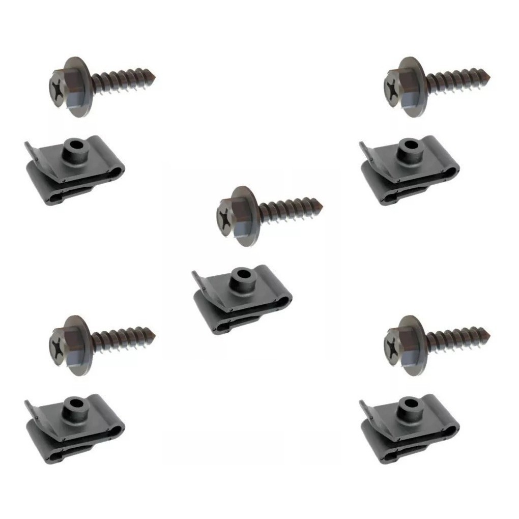 Kit Bucha Parafuso Parachoque Toyota  Corolla Hilux Rav4 Sw4