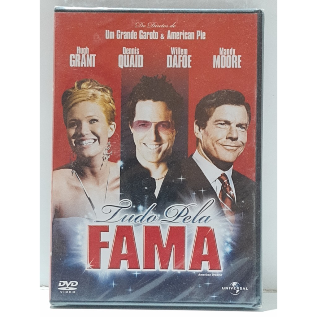 DVD Tudo pela fama  (lacrado)