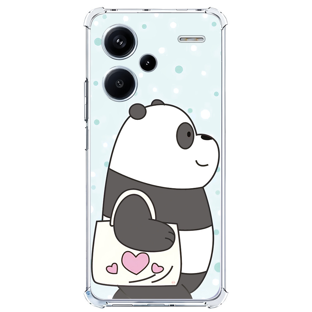 Capinha (1592) PANDA para XIAOMI REDMI NOTE 11S,NOTE 11 4G,NOTE 10T 5G,NOTE 10S,NOTE 10 PRO MAX,NOTE 10 PRO,NOTE 10 4G,NOTE 9T 5G,NOTE 9T 4G,NOTE 9S,NOTE 9 PRO,NOTE 9 4G,NOTE 8T,NOTE 8 PRO,NOTE 7 PRO,NOTE 7,NOTE 6 PRO,NOTE 6,13C,12C