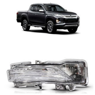 Pisca Retrovisor L200 Triton 2021 2022 2023 Led Cristal Lente Lisa em Acrílio em Oferta na Shopee