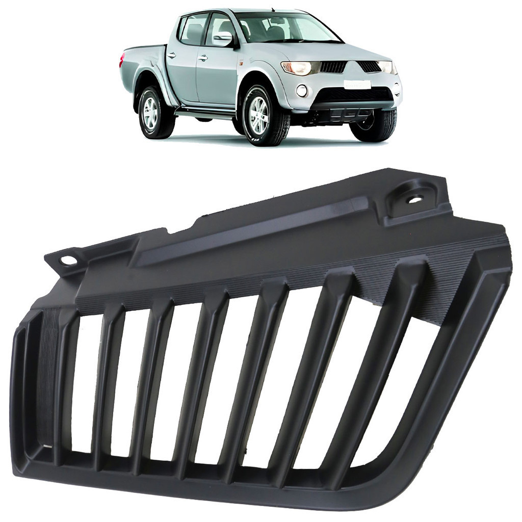 Grade Dianteira L200 Triton 2008 2009 2010 Preto Liso