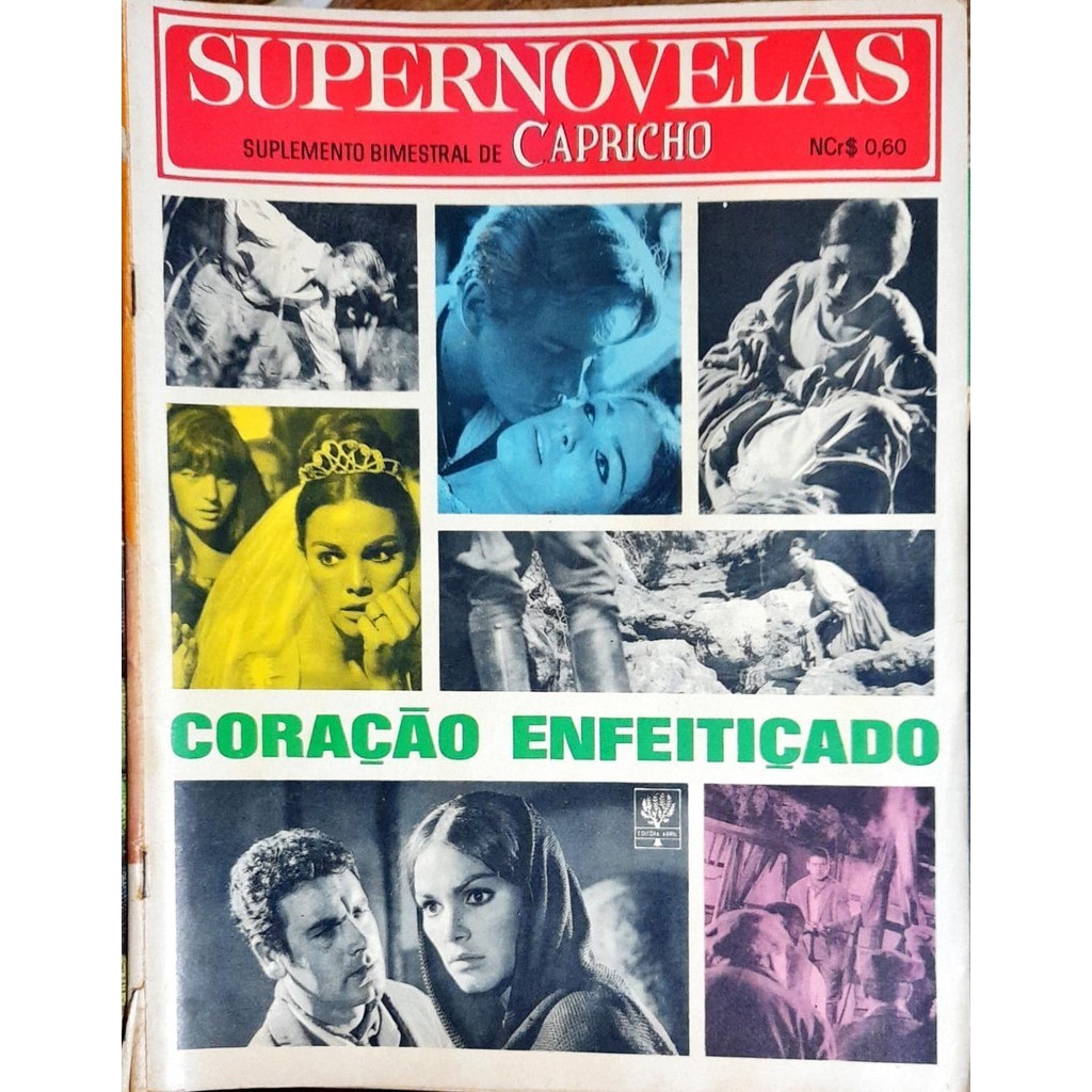 Revista Fotonovela Supernovelas Capricho Coração Enfeitiçado