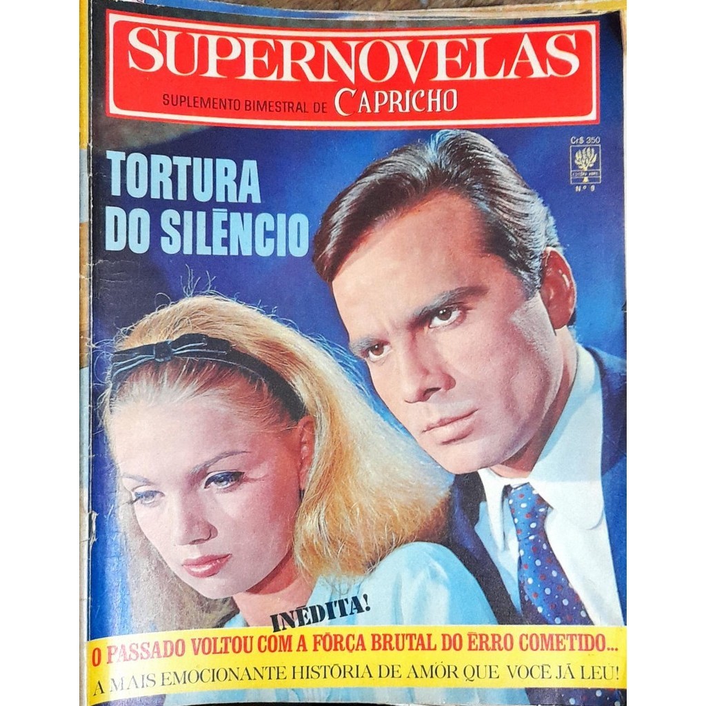 Revista Fotonovela Supernovelas Capricho Tortura do Silêncio