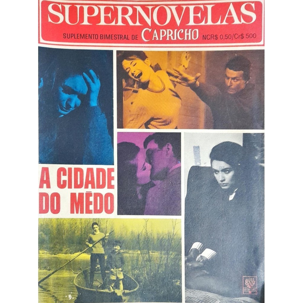 Revista Fotonovela Supernovelas Capricho a Cidade do Medo