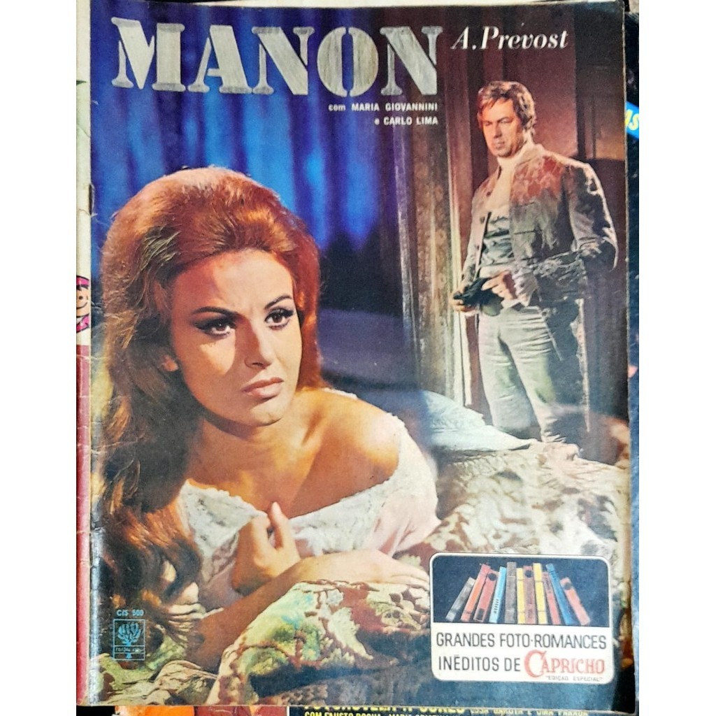 Revista Fotonovela Supernovelas Capricho Manon
