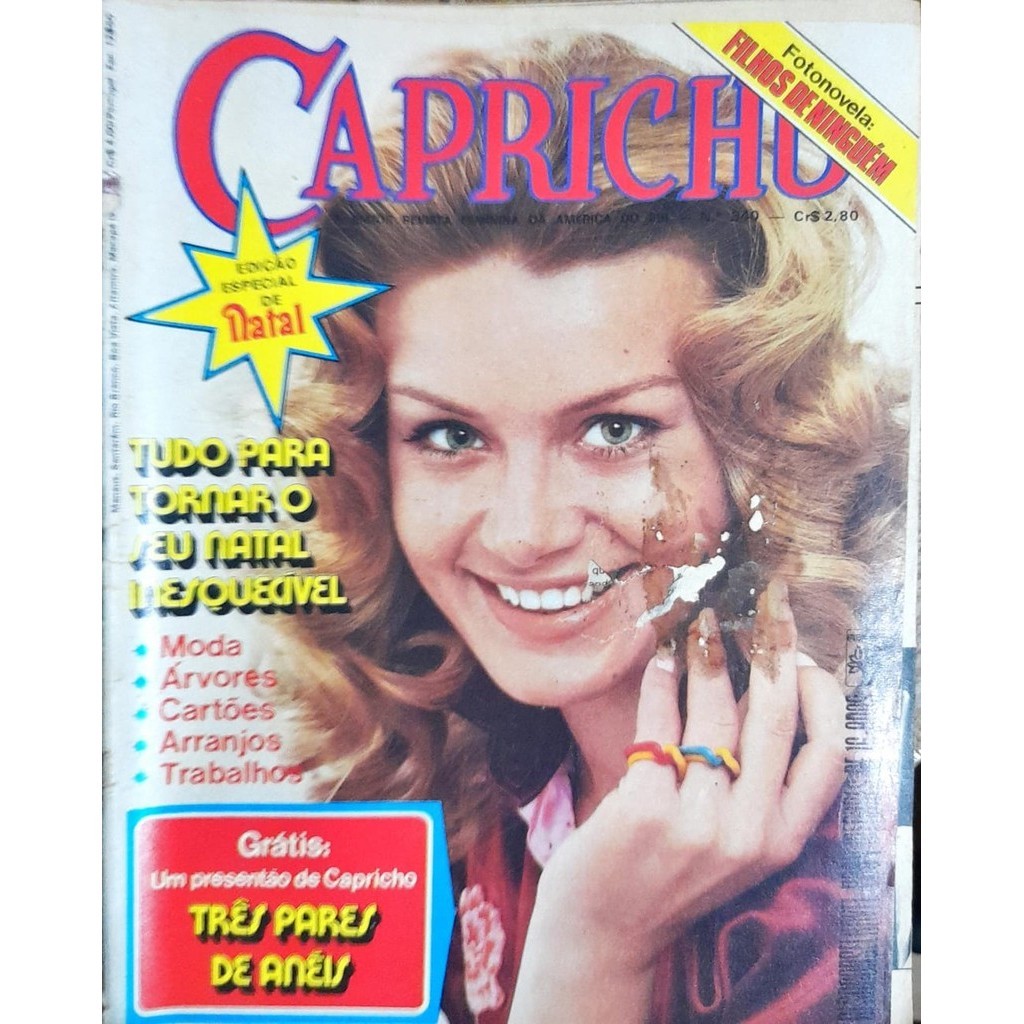 Revista Fotonovela Capricho Nº 340 Filhos de Ninguèm