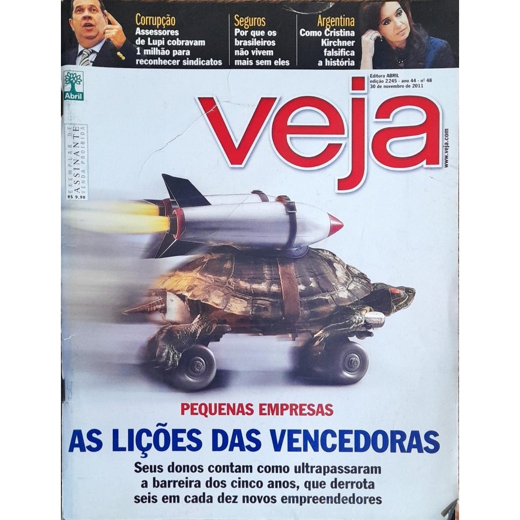 Revista Veja Nº 2245 30 Novembro 2011 as Lições das Vencedoras