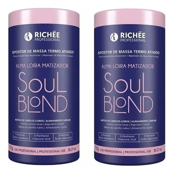 Kit SoulBlond Matizador Alma Loira 1kg