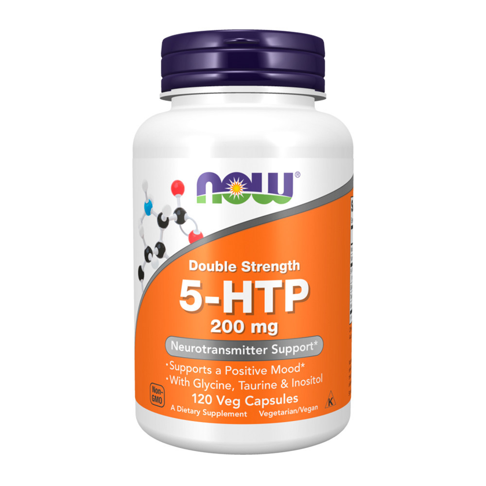 5-HTP 200mg Now Foods Dupla Força 120 Cápsulas Importado em Oferta na Shopee