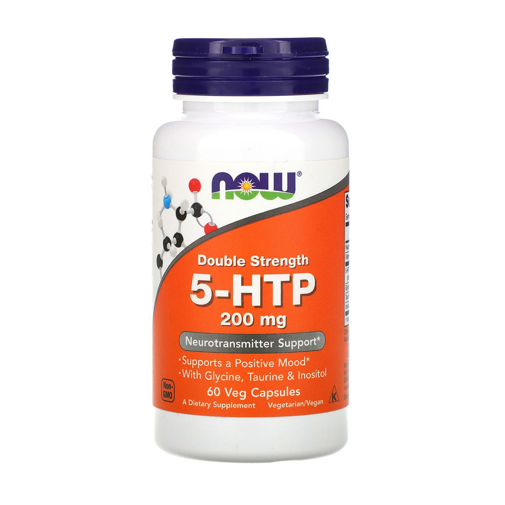 5-Htp 200mg Now Foods 5-hidroxitriptofano 60Veg Caps em Oferta na Shopee