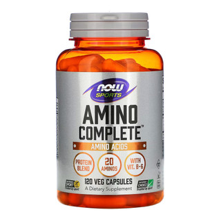 Amino Complete Now Foods 120 Cápsulas Importado em Oferta na Shopee