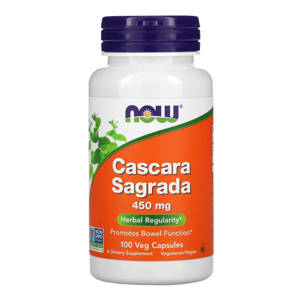 Cáscara Sagrada 450mg Now Foods 100 Cáps Importado em Oferta na Shopee