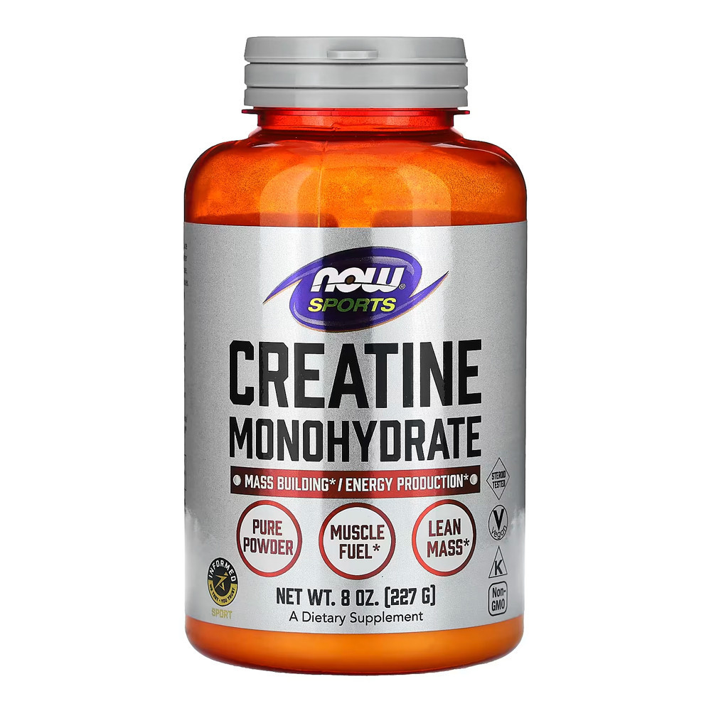 Creatina Monohidratada Now Foods 227g em Pó Importado - Health
