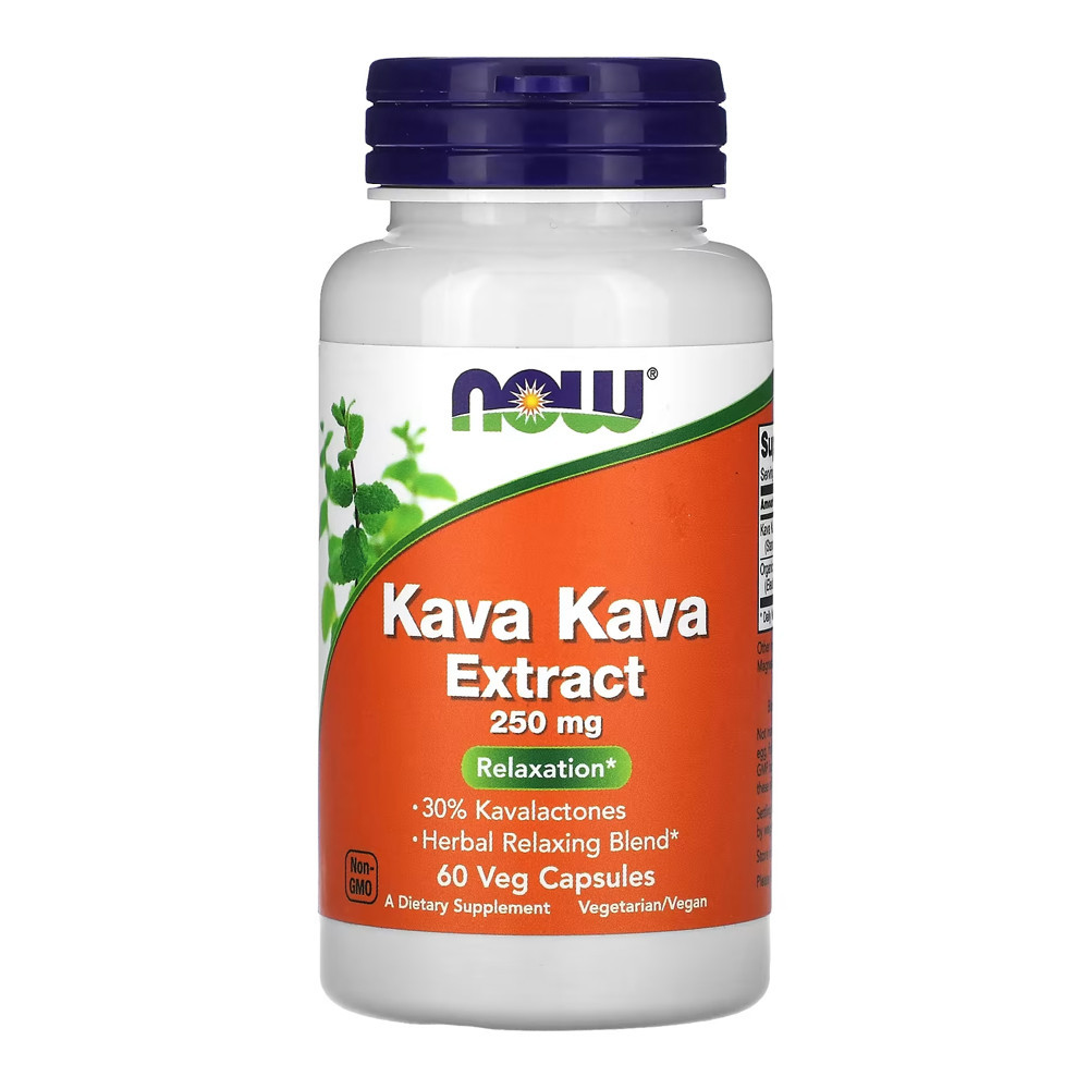 Extrato Kava Kava 250mg Now Foods 60 Cápsulas Importado em Oferta na Shopee