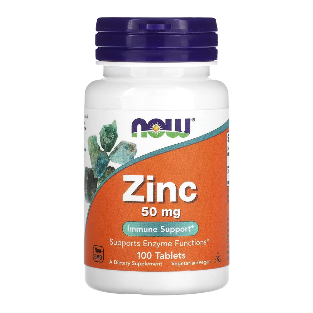 Gluconato de Zinco 50mg Now Foods 100Tabs em Oferta na Shopee