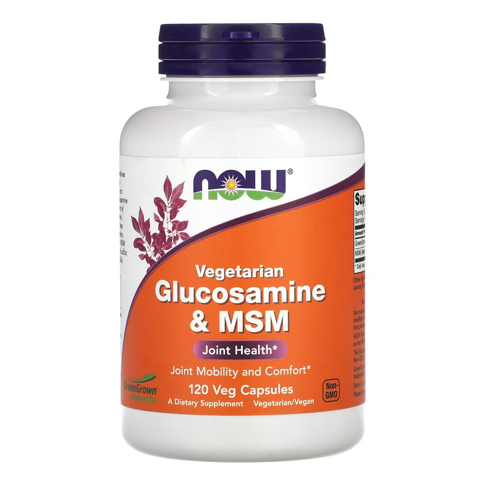 Glucosamina e MSM Now Foods 120 Caps Importado em Oferta na Shopee