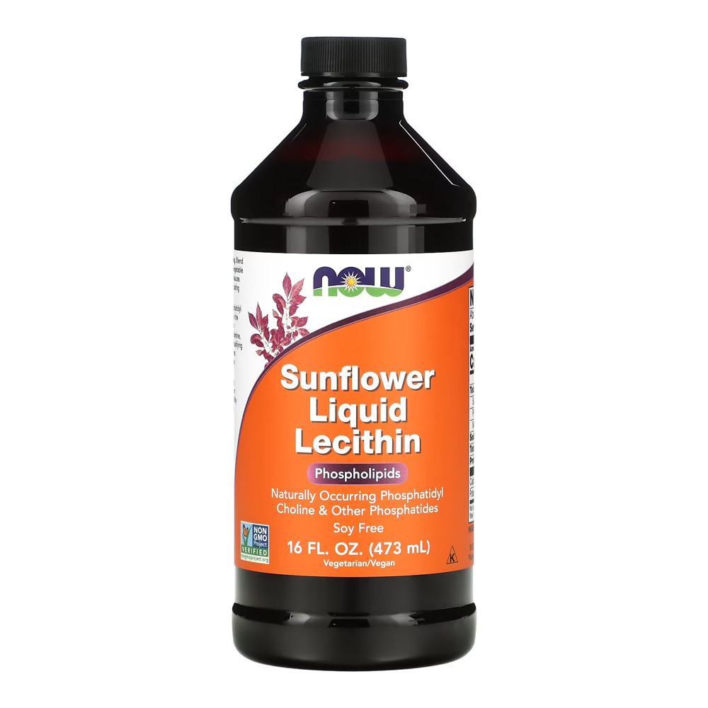 Lecitina de Girassol Now Foods 473 ml Puro Importado em Oferta na Shopee