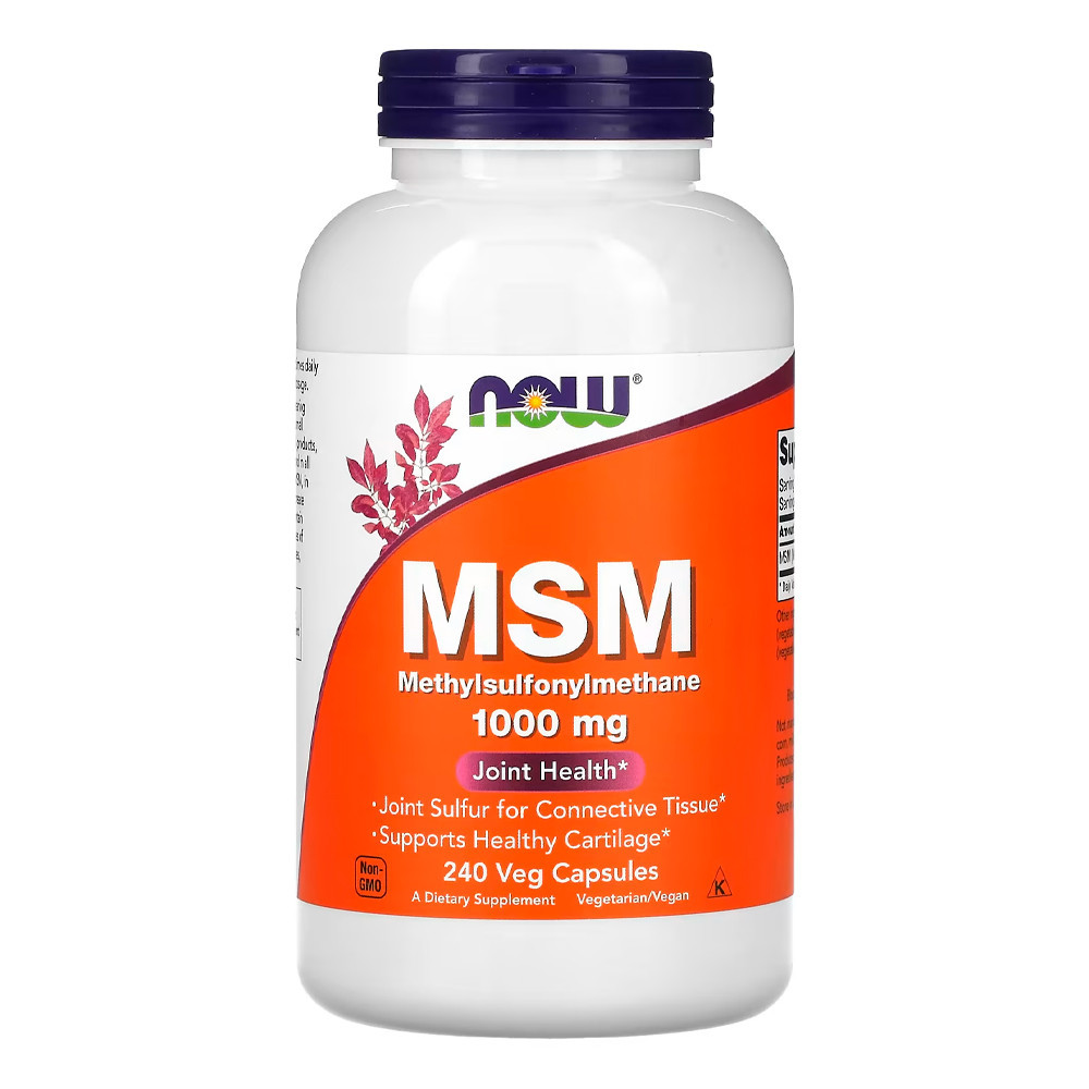 Msm 1000mg Now Foods 240 Cápsulas Importado em Oferta na Shopee