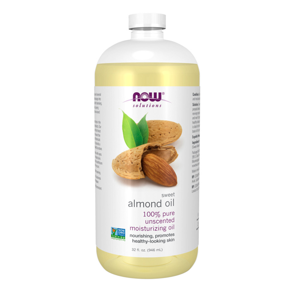 Óleo Amendoa Doce Now Foods 946 ml Puro Importado - Home & Living
