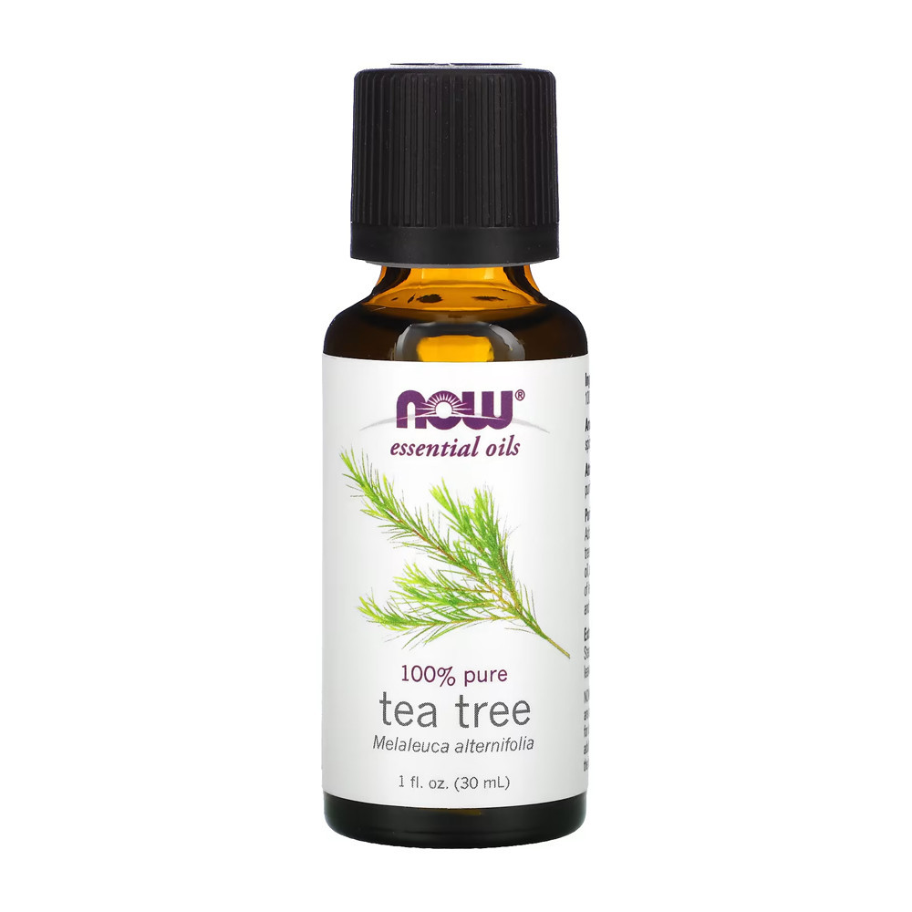 Óleo Essencial Melaleuca Tea Tree 30ml Now Foods 100% Puro em Oferta na Shopee
