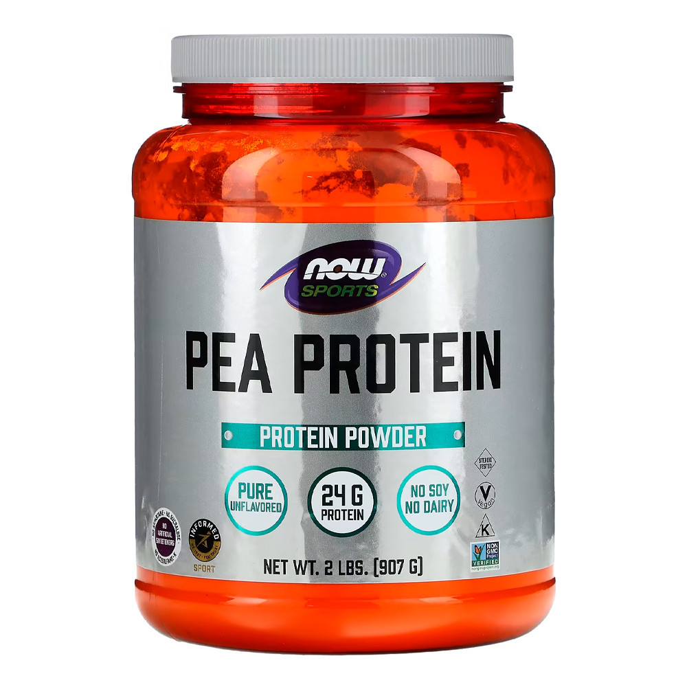 Proteína Pea ervilha Now Foods 907g Sem Sabor Importado