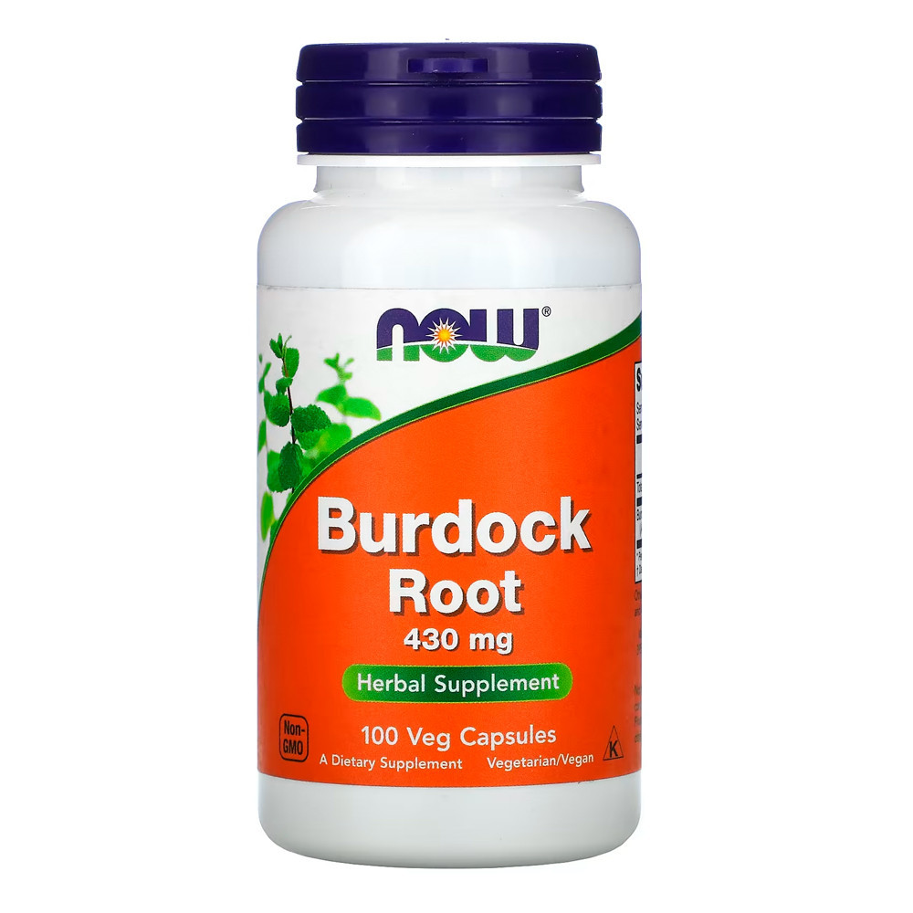 Raiz de Bardana 430mg Now Foods 100 Cáps Importado em Oferta na Shopee