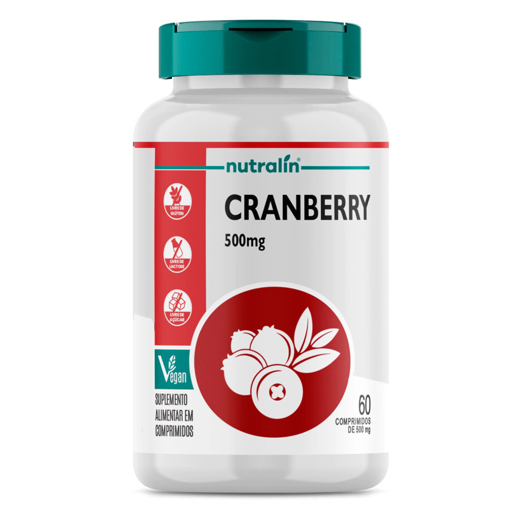 Cranberry 500mg Nutralín Proantocianidinas 3mg 60 comp.