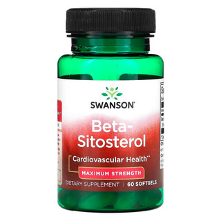 Beta-Sitosterol 160mg Swanson 60 Softgels Importado em Oferta na Shopee