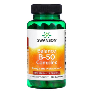 Complexo Balance B-50 Swanson 100 Caps Importado em Oferta na Shopee