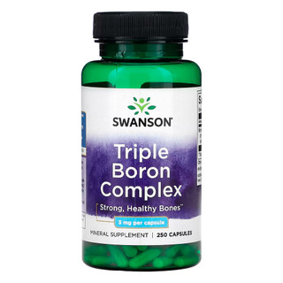 Complexo Triplo de Boro 3mg Swanson 250 Caps Importado em Oferta na Shopee