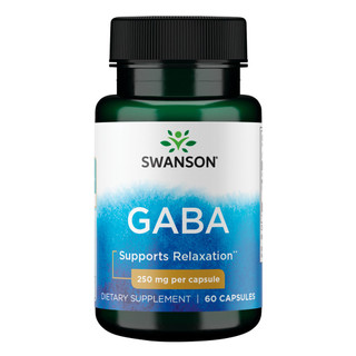 Gaba 250mg Swanson 60 Capsulas Importado em Oferta na Shopee