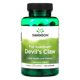 Garra do Diabo 500mg Claw Swanson 100 Caps Importado em Oferta na Shopee