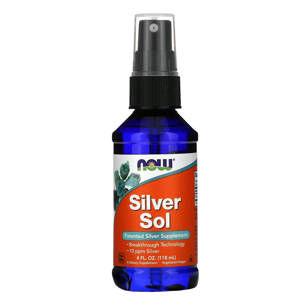 Silver Sol Líquido 50mcg Now Foods 118ml Importado

 em Oferta na Shopee