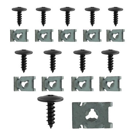 Pct  20 Pcs Parafuso Presilha Fixador Parachoque Audi A3 A4