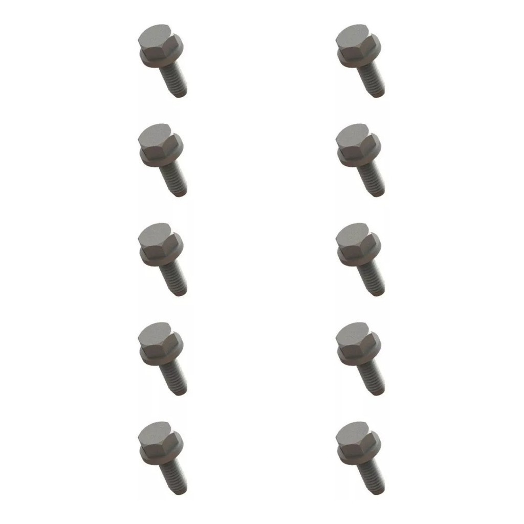 10 Parafuso Farol Parachoque Sandero Fluence Duster Scenic