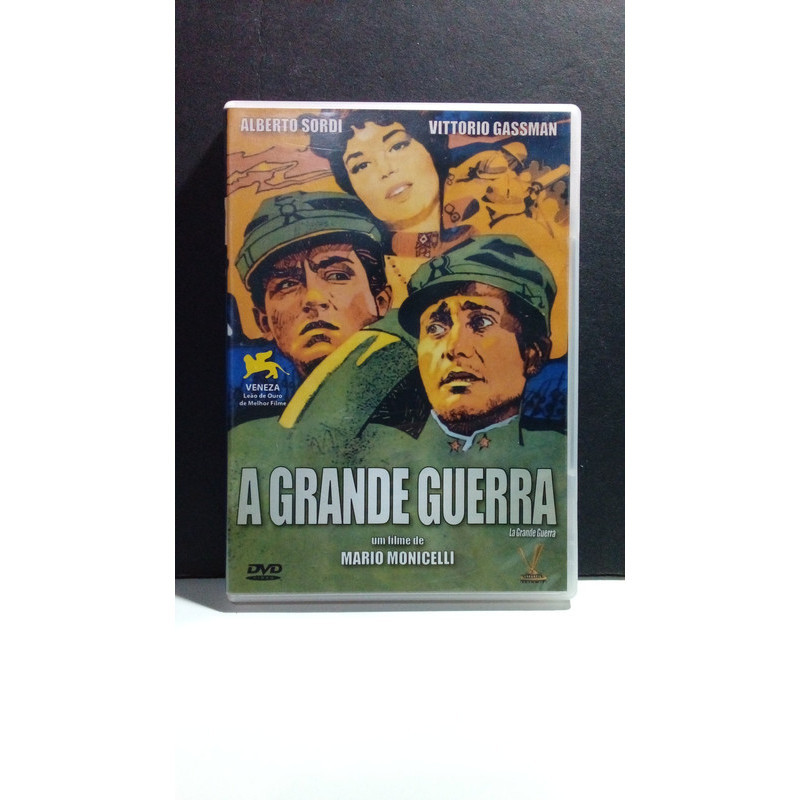 Dvd A Grande Guerra - Mario Monicelli - Versátil - Ag25