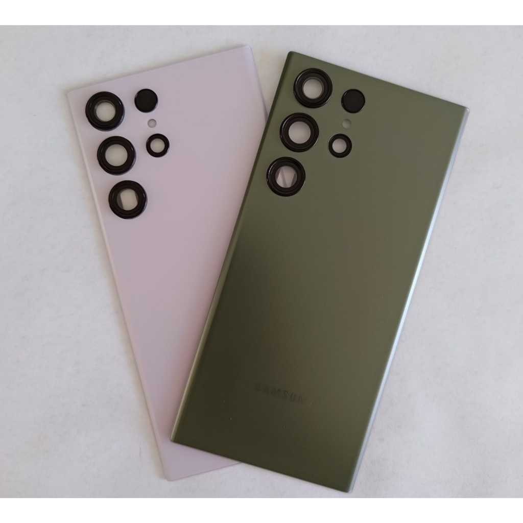 Tampa Traseira de Vidro Com Lente Modelo Galaxy S23 Ultra #ORIENTALFLEX