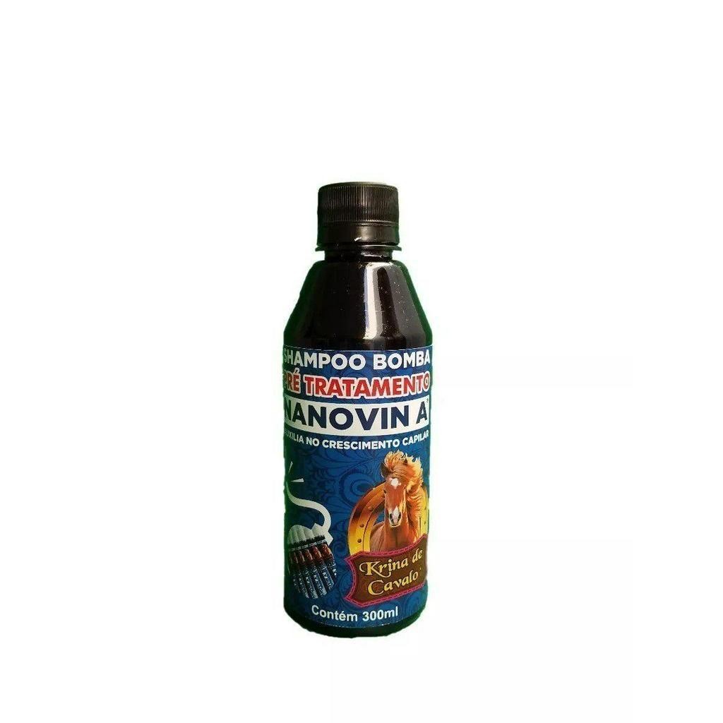 Shampoo Nanovin A Bomba Krina De Cavalo 300ml