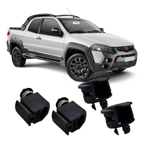 Kit Bucha De Reparo Tampa Traseira Strada 2008 À 2020 em Oferta na Shopee