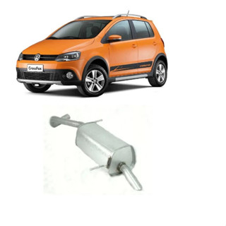 Escapamento Silencioso Traseiro Crossfox 1.6 2003 até 2009 em Oferta na Shopee