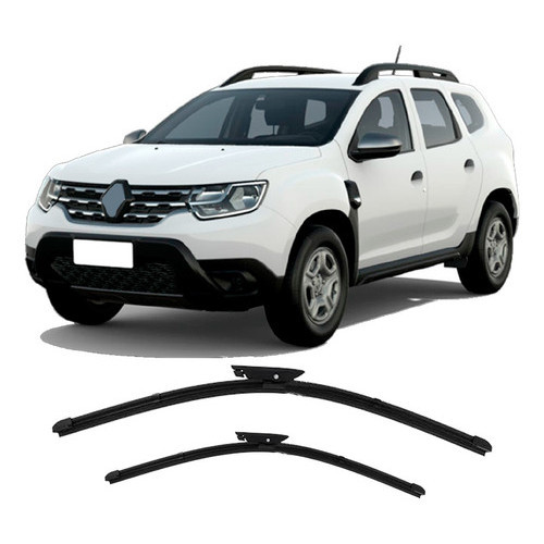 Par Palheta Limpador Parabrisa Focus Duster Logan Sandero